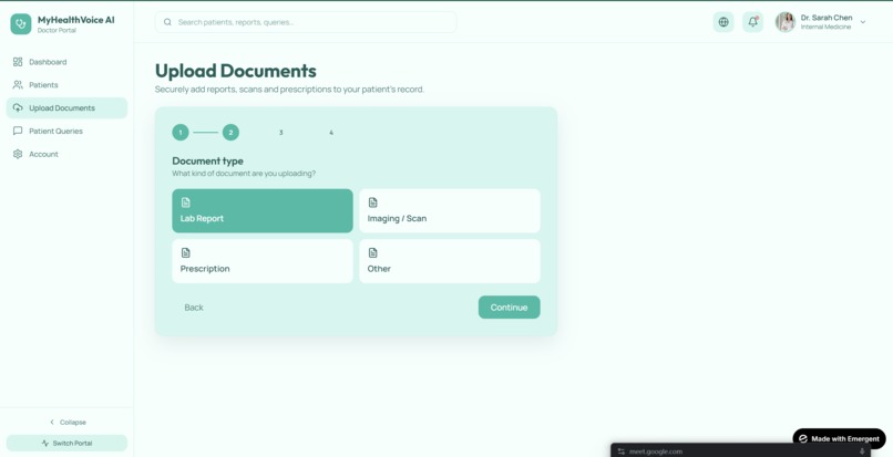 My Health Voice AI – screenshot 2