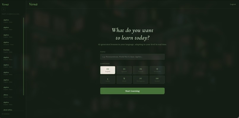Vernā – screenshot 1