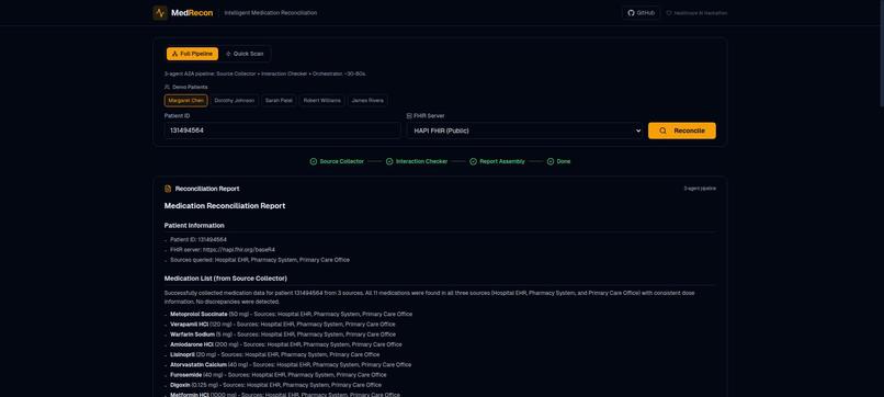 MedRecon - Intelligent Medication Reconciliation – screenshot 2