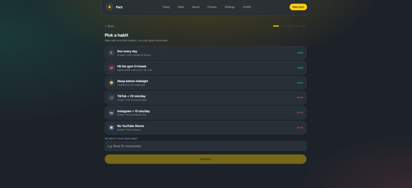 Pact – screenshot 2