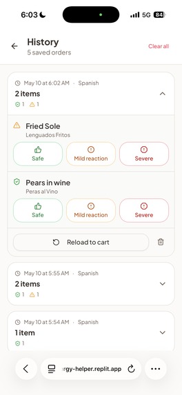 EpiEat – screenshot 2