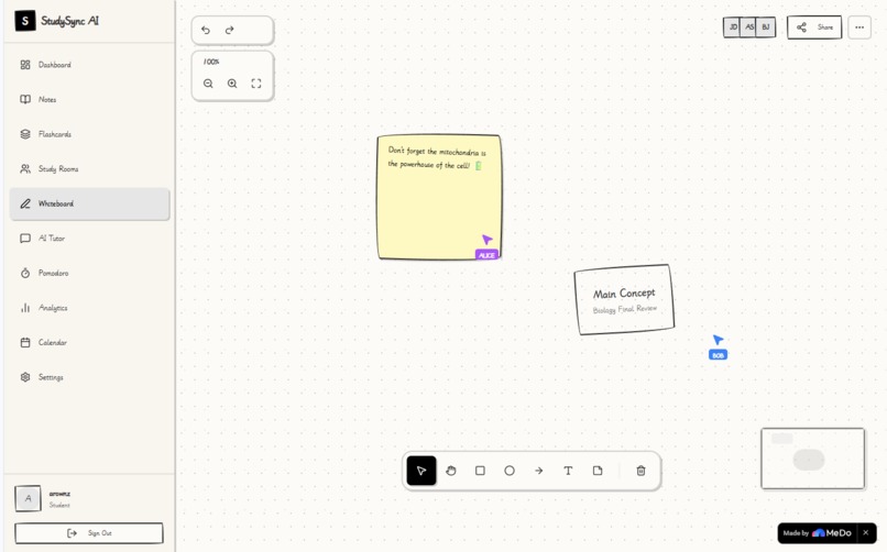 StudySync - AI powered collaborative study workspace – screenshot 5