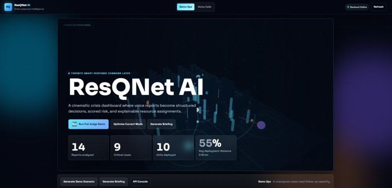 ResQnet AI – screenshot 2