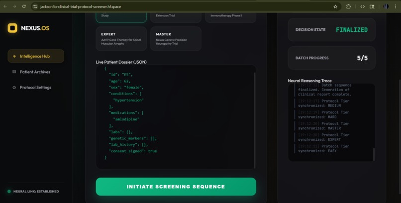 AI-clinical-trial-protocol-screener – screenshot 2