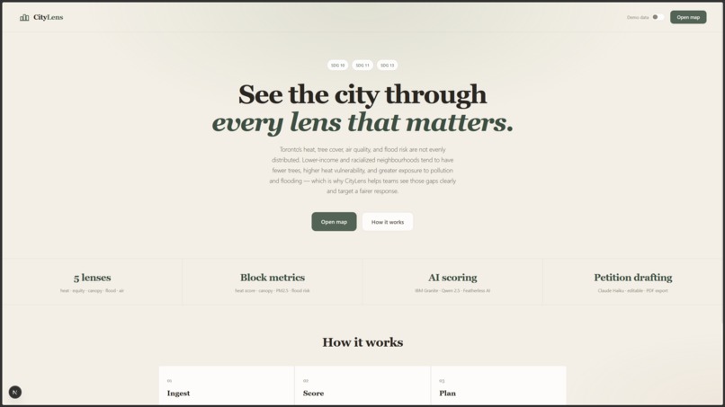 CityLens – screenshot 2