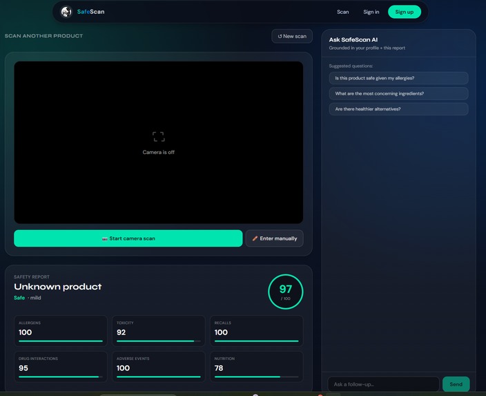 SafeScan – screenshot 3