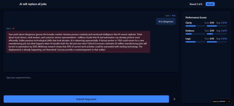 DebateMe – screenshot 3