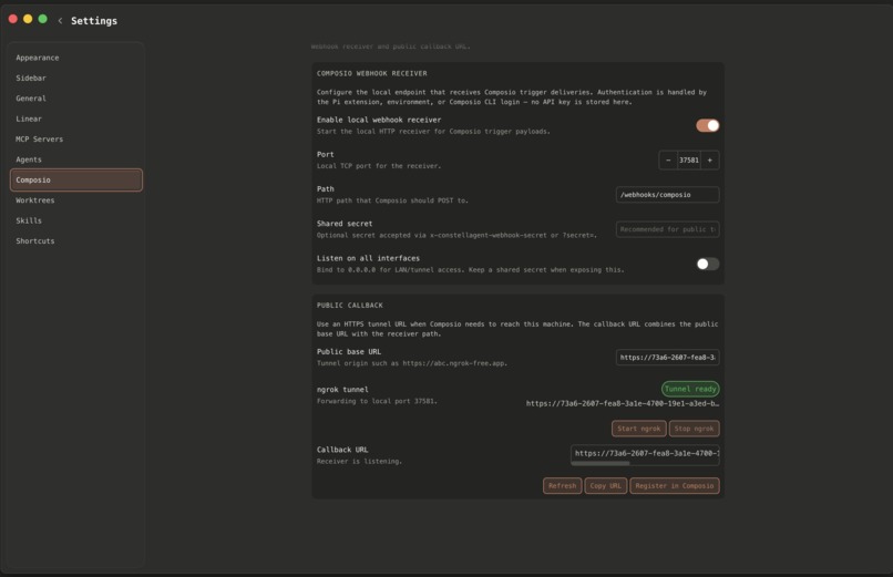 event automations  – screenshot 1