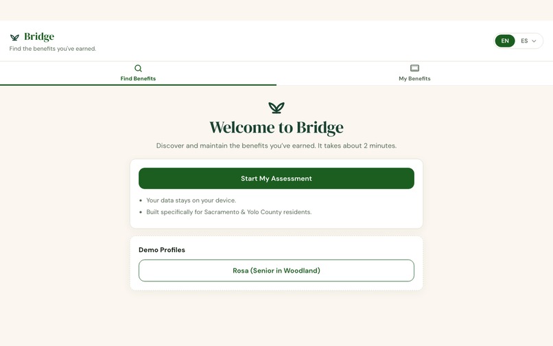 Bridge – screenshot 1