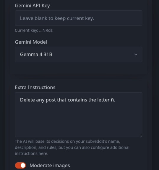 AI AutoModerator – screenshot 4