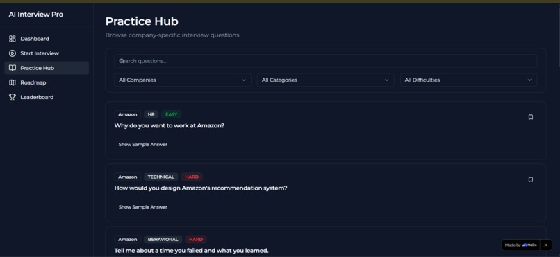 MockMaster AI: Interview Simulation & Feedback Platform – screenshot 3