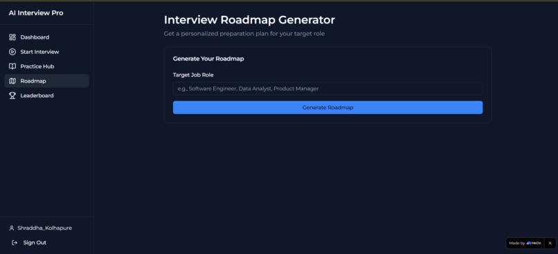 MockMaster AI: Interview Simulation & Feedback Platform – screenshot 4