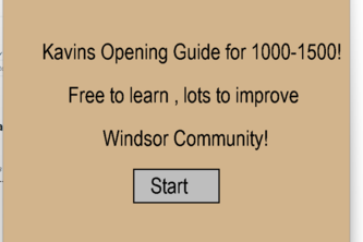 Kavin's Chess project for windsor community