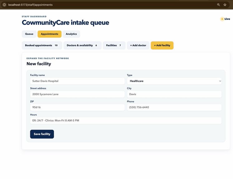 CowmunityCare – screenshot 4
