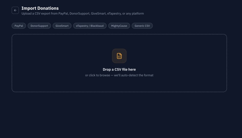GiveLedger  – screenshot 6