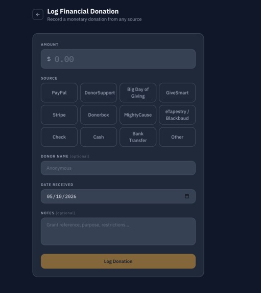 GiveLedger  – screenshot 8