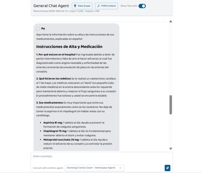 Discharge Clarity Coach – screenshot 4