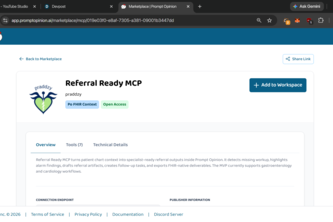 Referral Ready MCP`