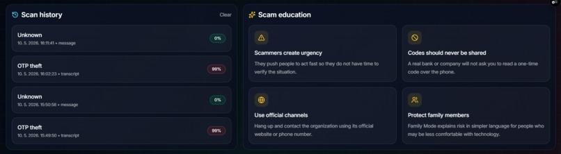 CallProof – screenshot 2