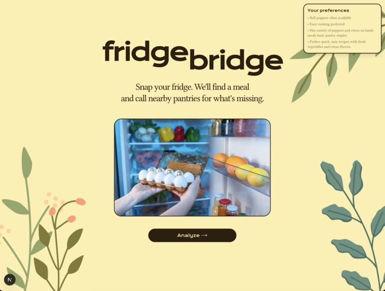FridgeBridge – screenshot 1