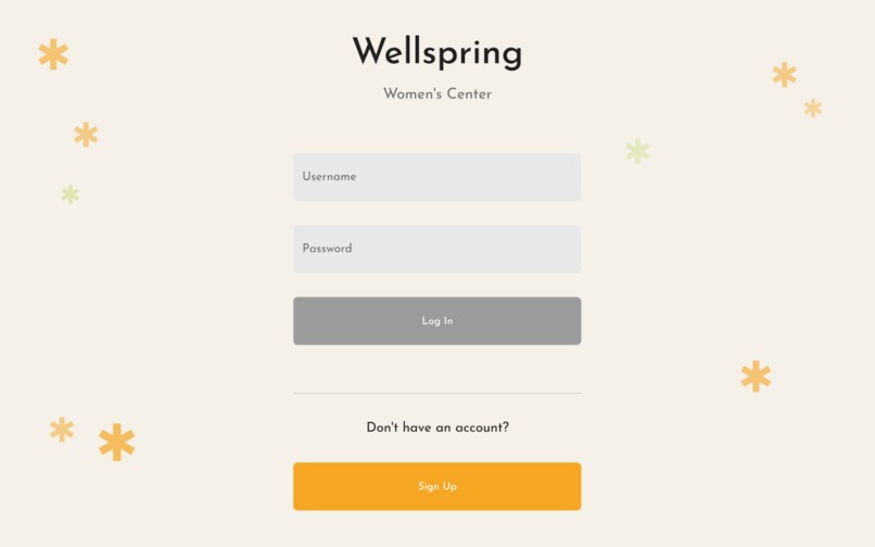 Wellspring Women’s Center Donation Tracker – screenshot 2
