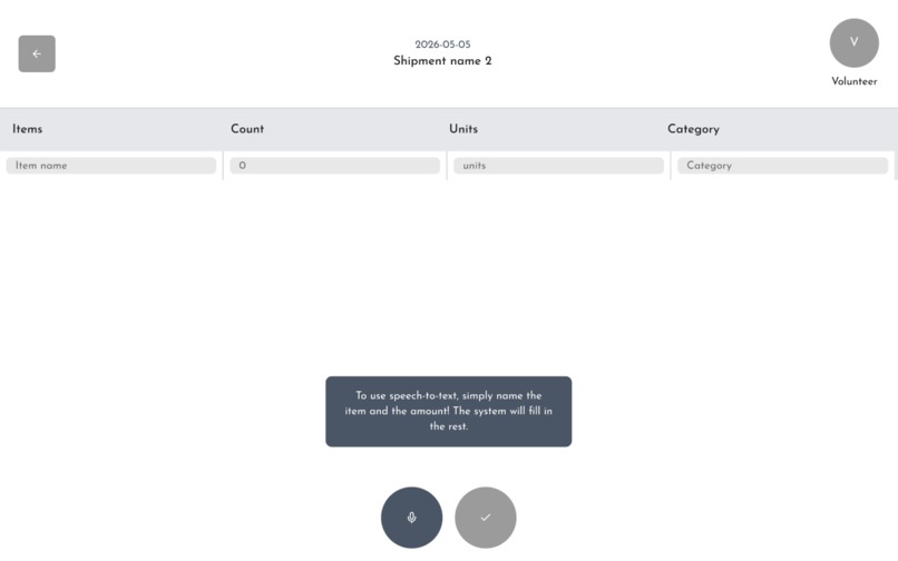 Wellspring Women’s Center Donation Tracker – screenshot 3