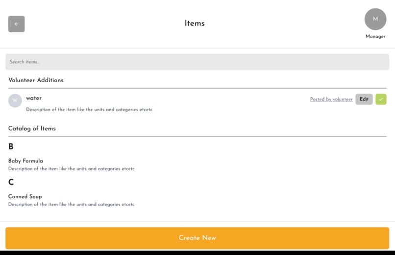 Wellspring Women’s Center Donation Tracker – screenshot 4