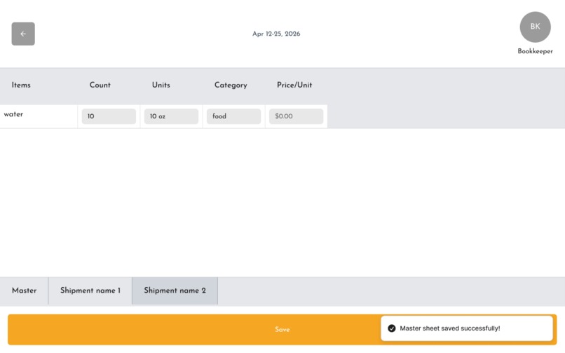 Wellspring Women’s Center Donation Tracker – screenshot 6