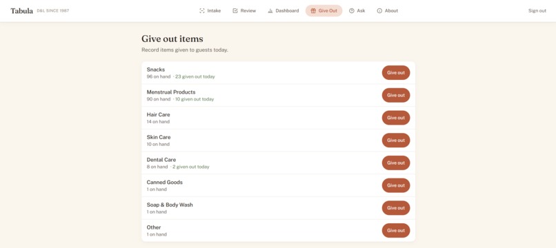 Tabula – screenshot 3