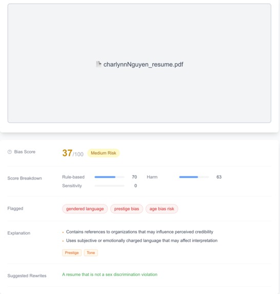 Resume Lens – screenshot 3