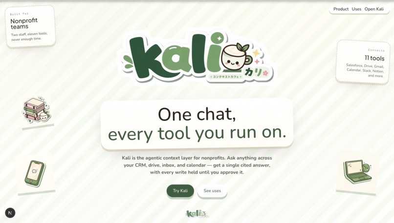 kali. – screenshot 1