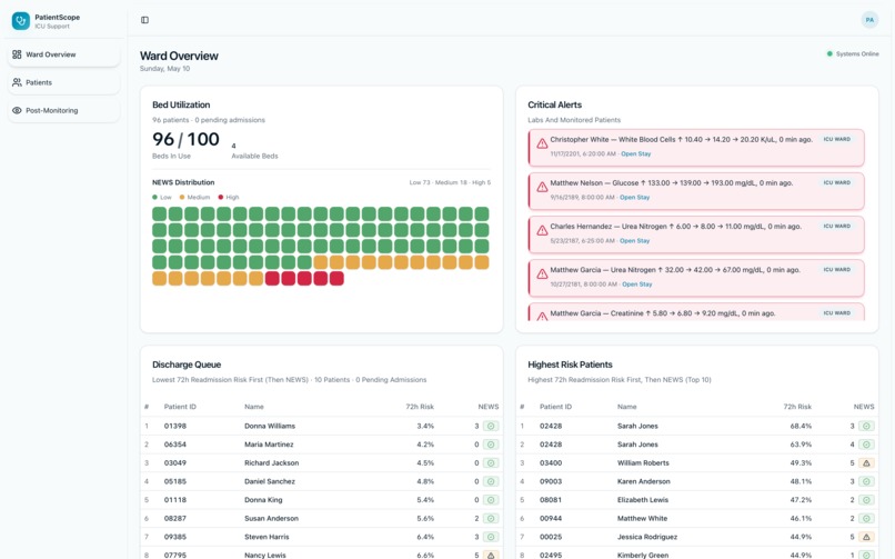 PatientScope AI – screenshot 1