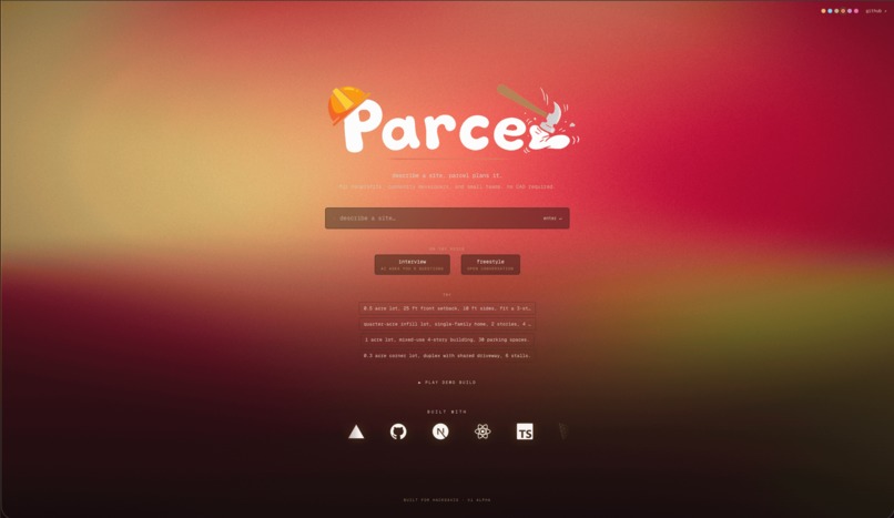 parcel – screenshot 1