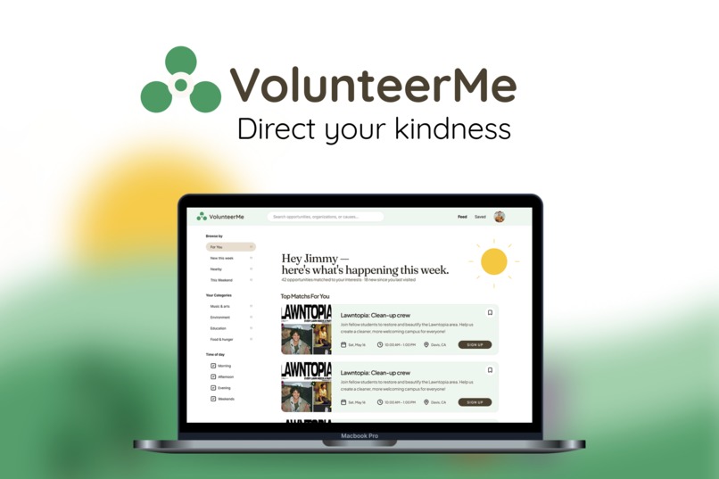 VolunteerMe – screenshot 1