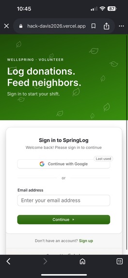 SpringLog – screenshot 4