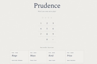 Prudence