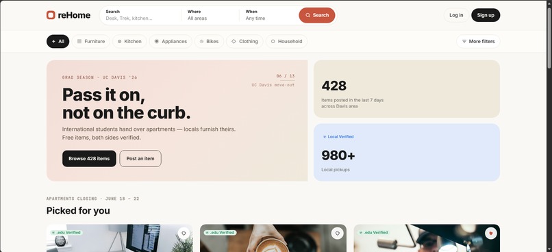 reHome – screenshot 1