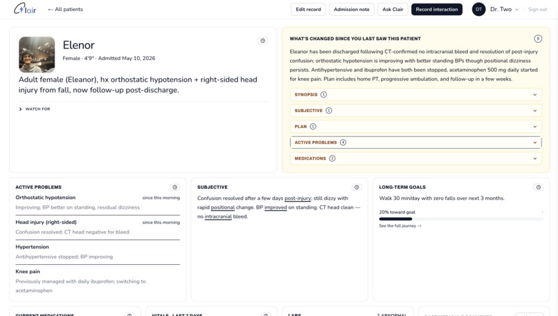 Clair – screenshot 1