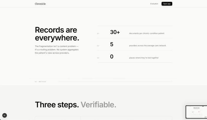 Chronical – screenshot 3