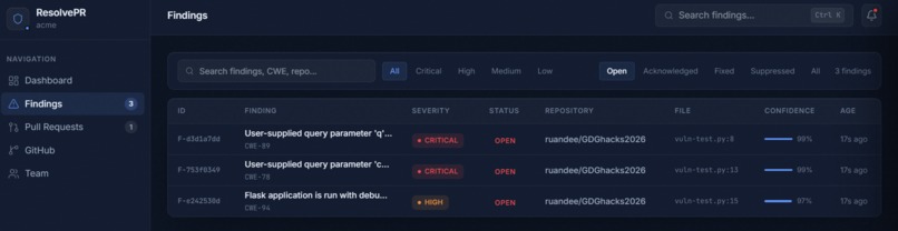 ResolvePR – screenshot 5