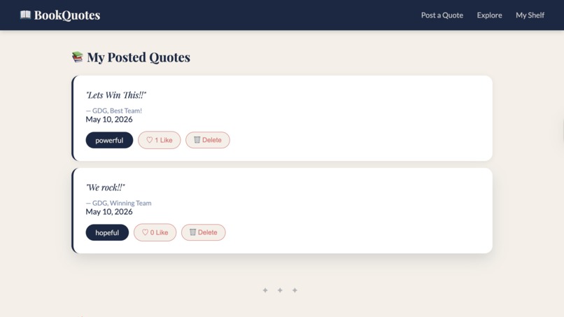 BookQuotes App – screenshot 5