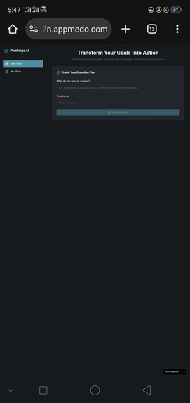 PlanForge AI – screenshot 4