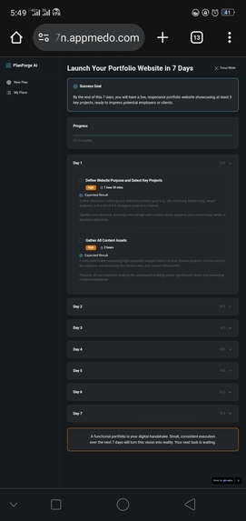 PlanForge AI – screenshot 3
