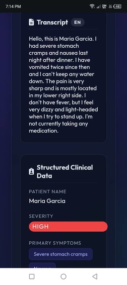 Med-Triage Voice — A2A Agent + FHIR Intake – screenshot 5