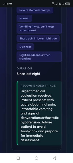 Med-Triage Voice — A2A Agent + FHIR Intake – screenshot 6