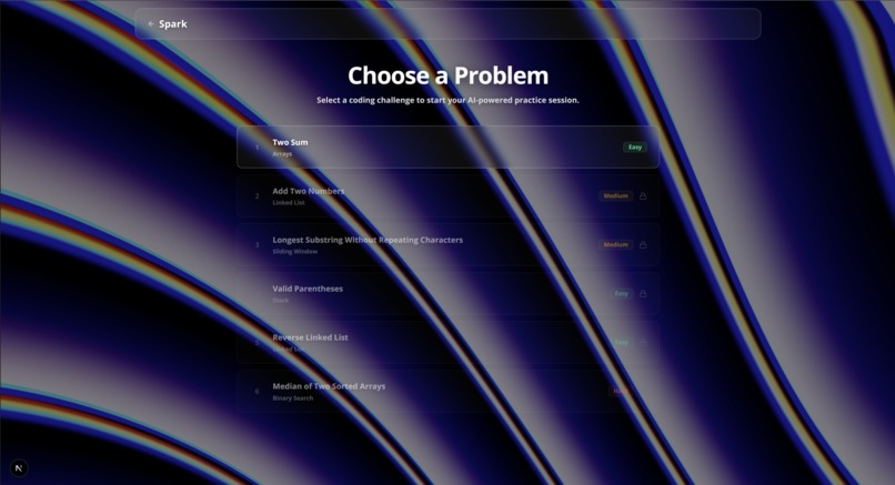 Spark – screenshot 2
