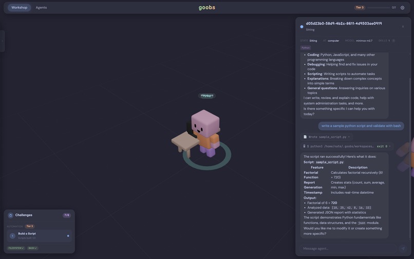 goobs – screenshot 2