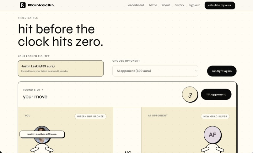 RankedIn – screenshot 2