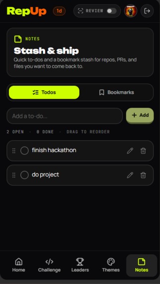 RepUp – screenshot 6