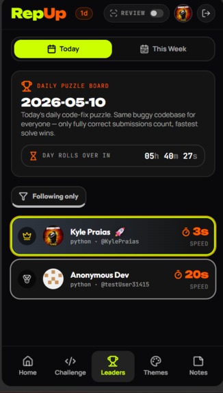 RepUp – screenshot 4